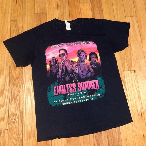 2018 Endless Summer Tour Merch Tee(Ft. G-Eazy, Lil Uzi, Ty Dolla $ign) - Picture 2 of 8